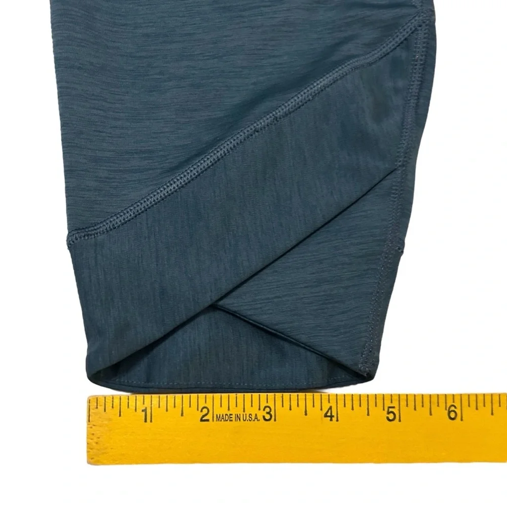 Nike Yoga Tights Womens Plus 2X Dri FIT High Rise 7/8 Length Wrap Valerian Blue. - Picture 10 of 10